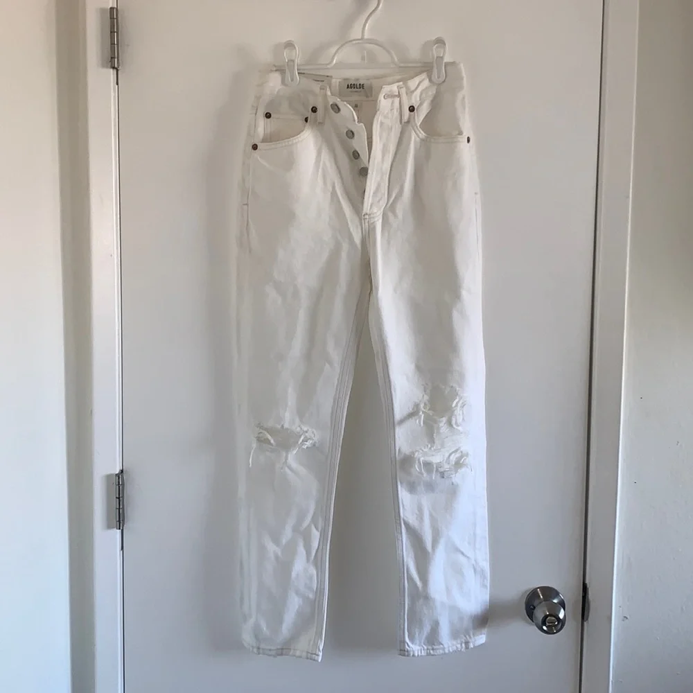 ✨ NWT Agolde | Riley High Rise Straight Crop - Picture 3 of 5